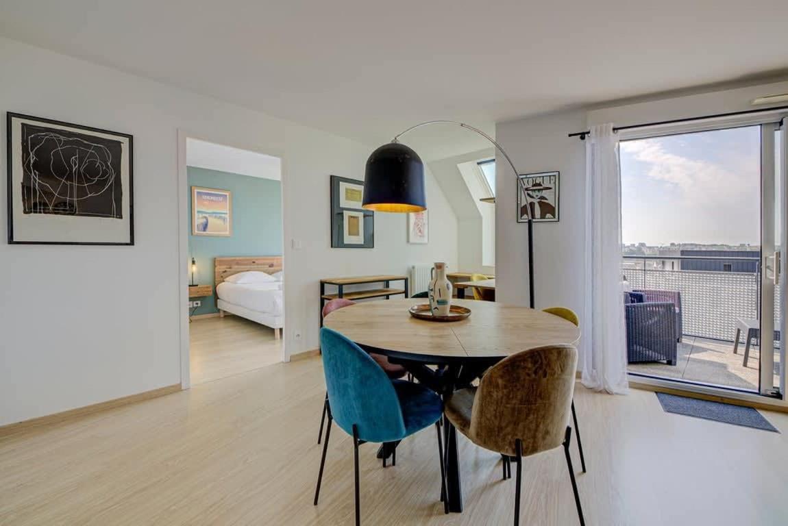 Le Maginot, T4 De Standing, Terrasse Et Parking Apartment แรนส์ ภายนอก รูปภาพ