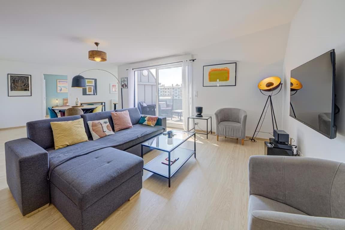 Le Maginot, T4 De Standing, Terrasse Et Parking Apartment แรนส์ ภายนอก รูปภาพ