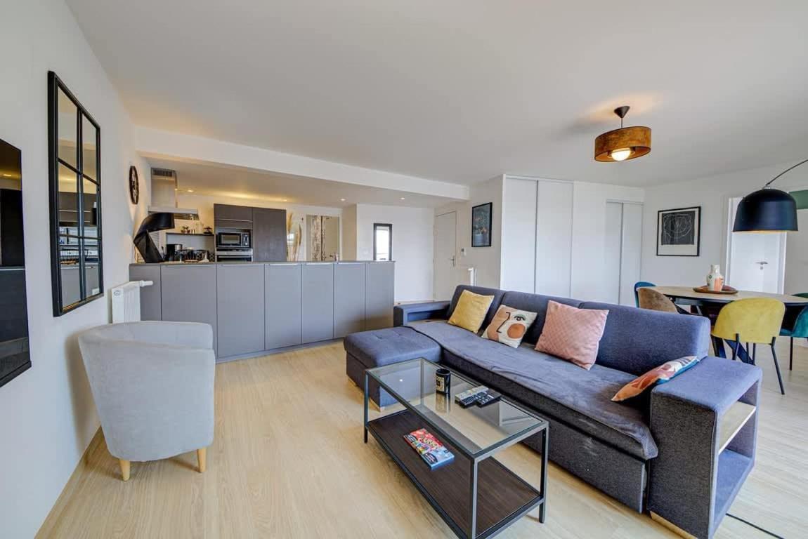 Le Maginot, T4 De Standing, Terrasse Et Parking Apartment แรนส์ ภายนอก รูปภาพ